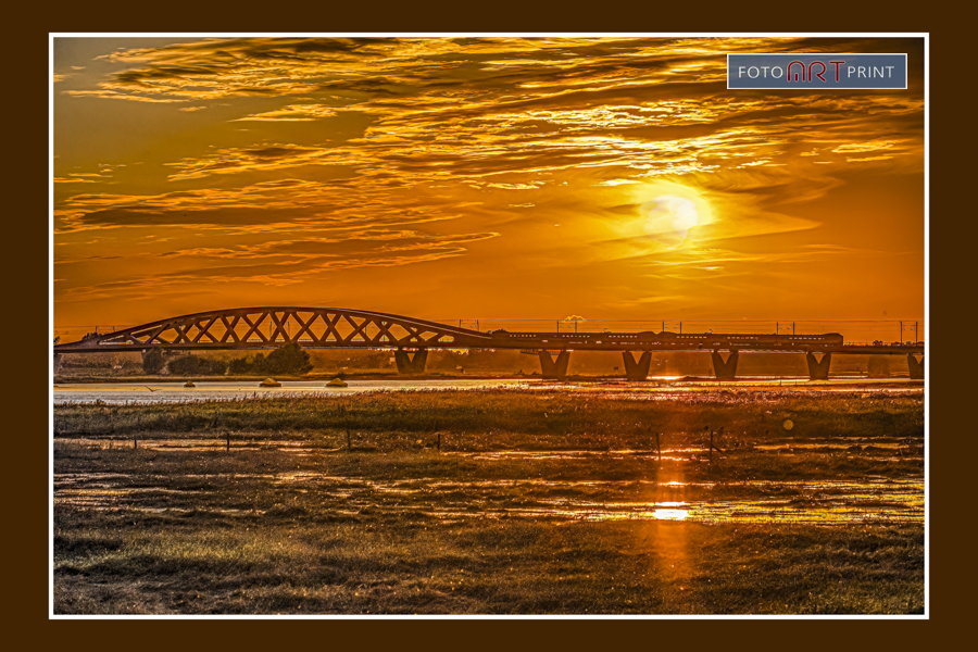 05 IJssel ondergaande zon
