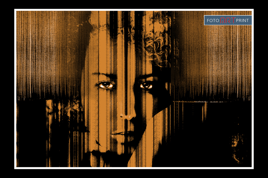 46 Abstract Portret Raster